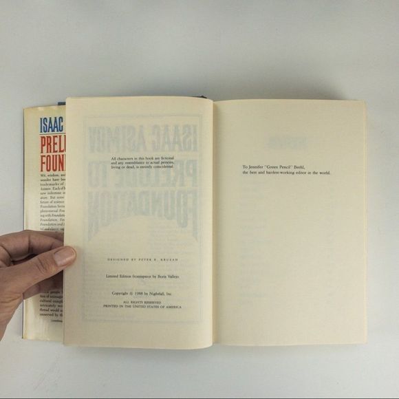 2/$50 - Prelude to Foundation by Isaac Asimov - Picture 5 of 16